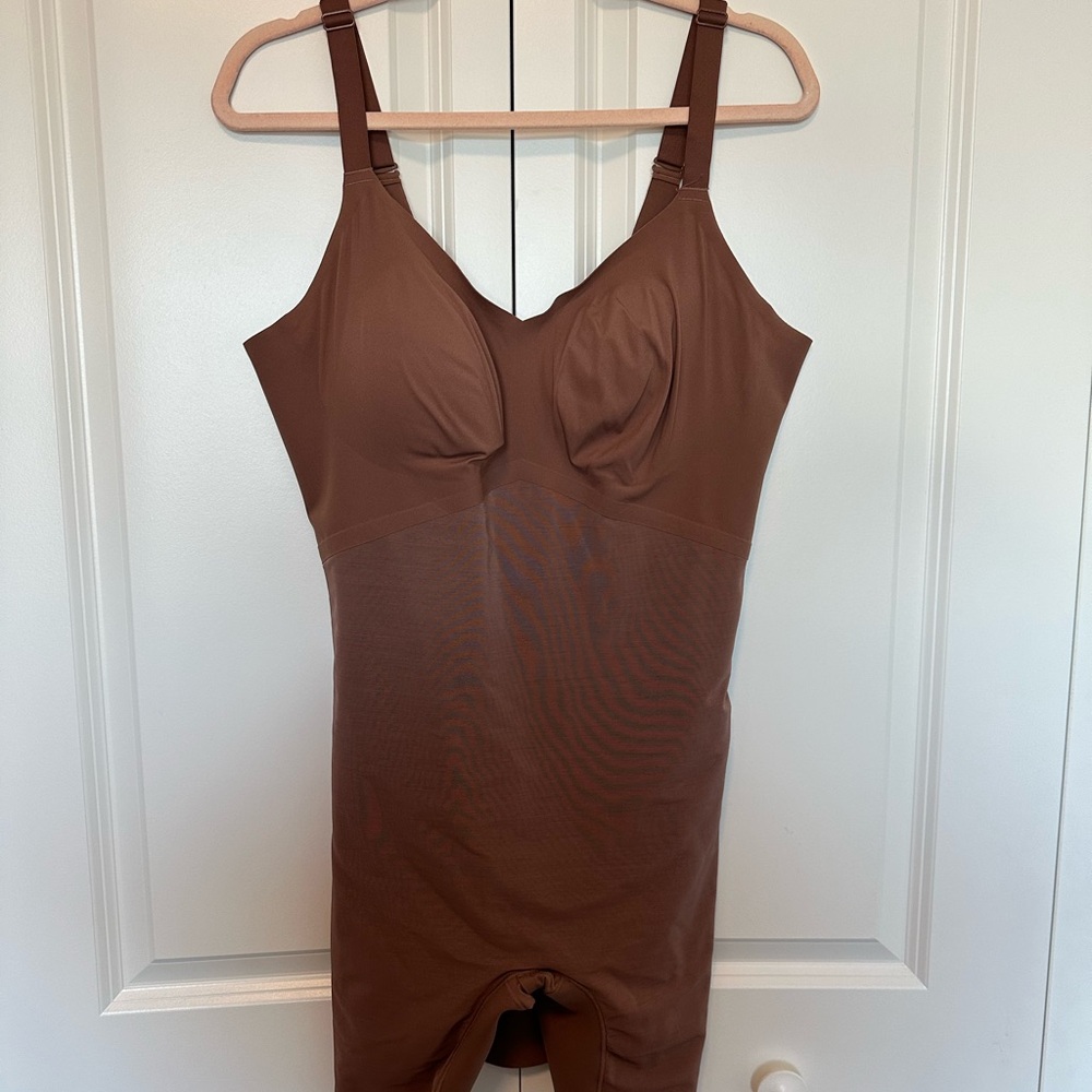 Brown Women's Honeylove Shapewear Bodysuit